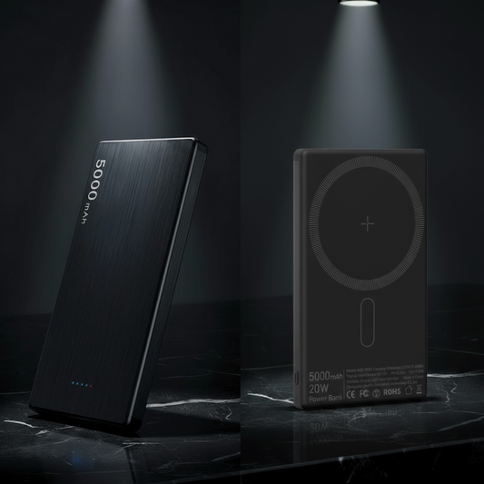 PowerCard Pocket King- the Snap-On Magnetic Powerbank